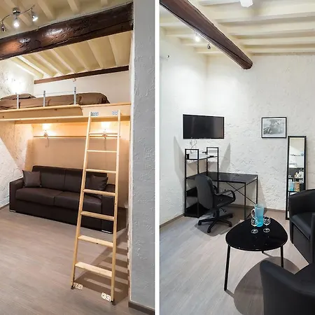 Centrale -studio Avec Mezzanine - Vieux